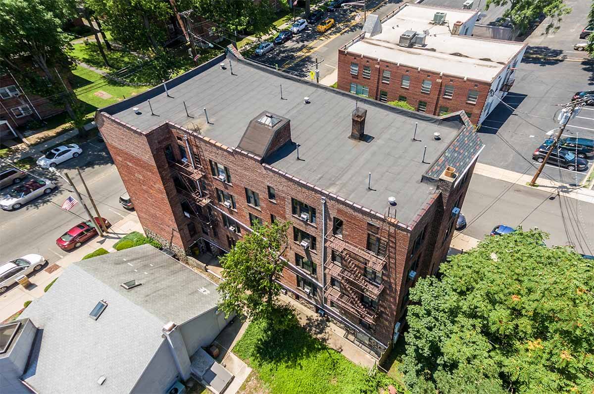 508 Red Aerial Rear Exterior Photograph